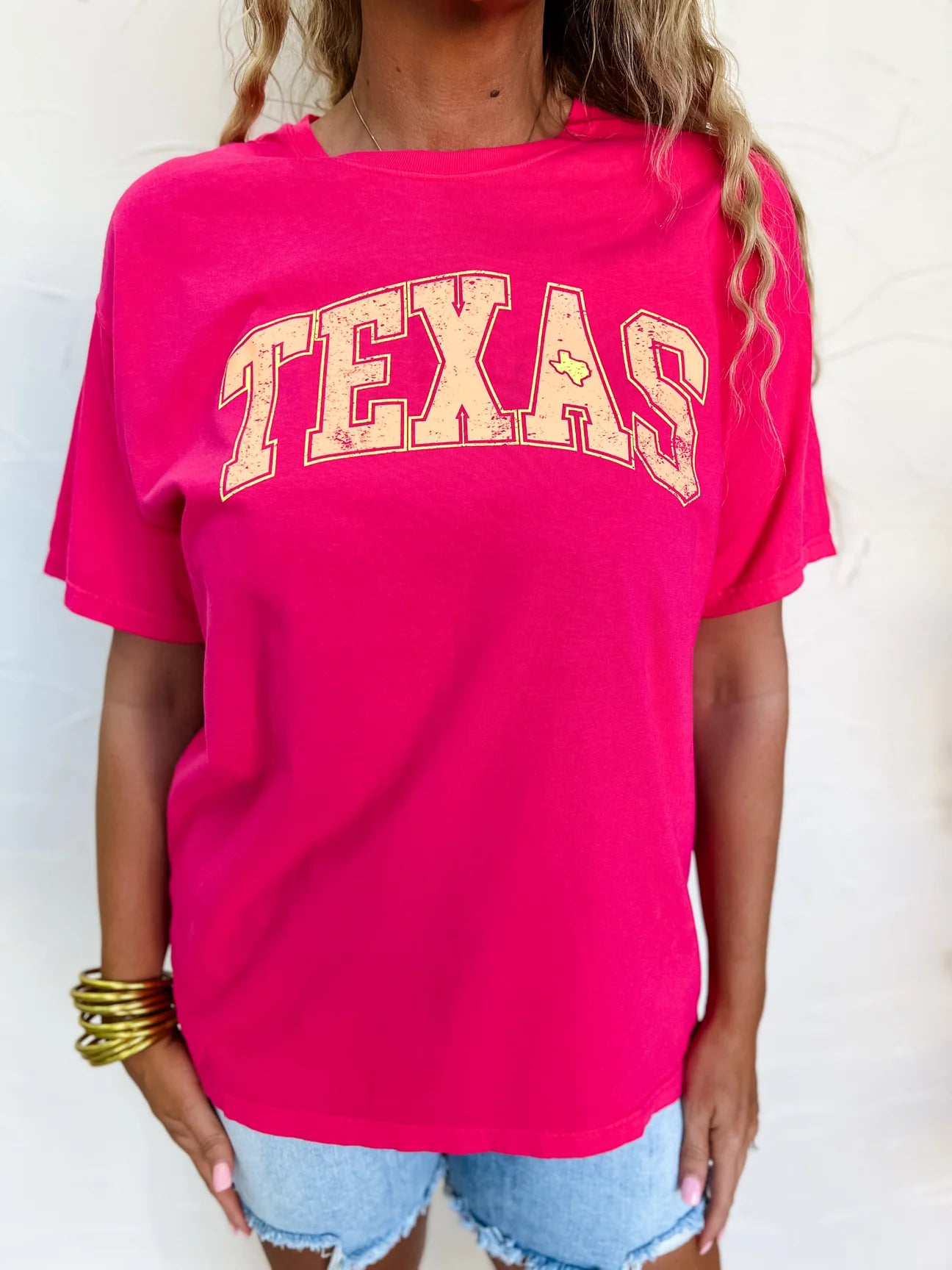 TEXAS PINK TEE